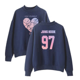 Love Yourself Pinky Gradient Sweatshirt