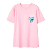 The BT21 Mini BTS Figures T-Shirts